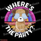 Where's The Party Puppy SPOD