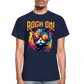 Rock On! Cat T-Shirt - navy