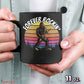Bigfoot Forever Rockin' Black Mug CustomCat