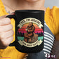 Bigfoot Judging Music Taste Black Mug CustomCat