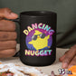 Cool Chick 'Dancing Nugget' Black Mug CustomCat