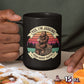 Bigfoot Judging Music Taste Black Mug CustomCat