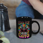 Cool For Cats Black Mug