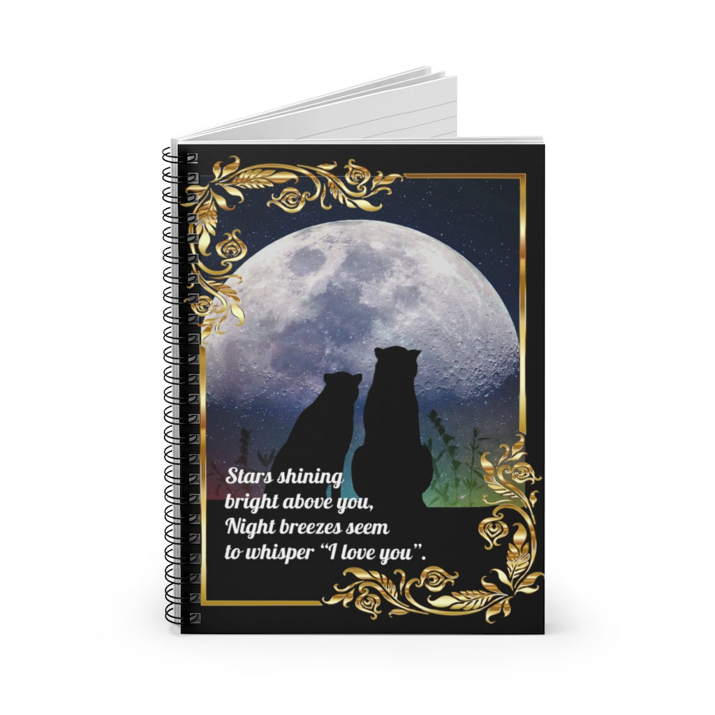 Stars Shining Journal & Notebook Printify