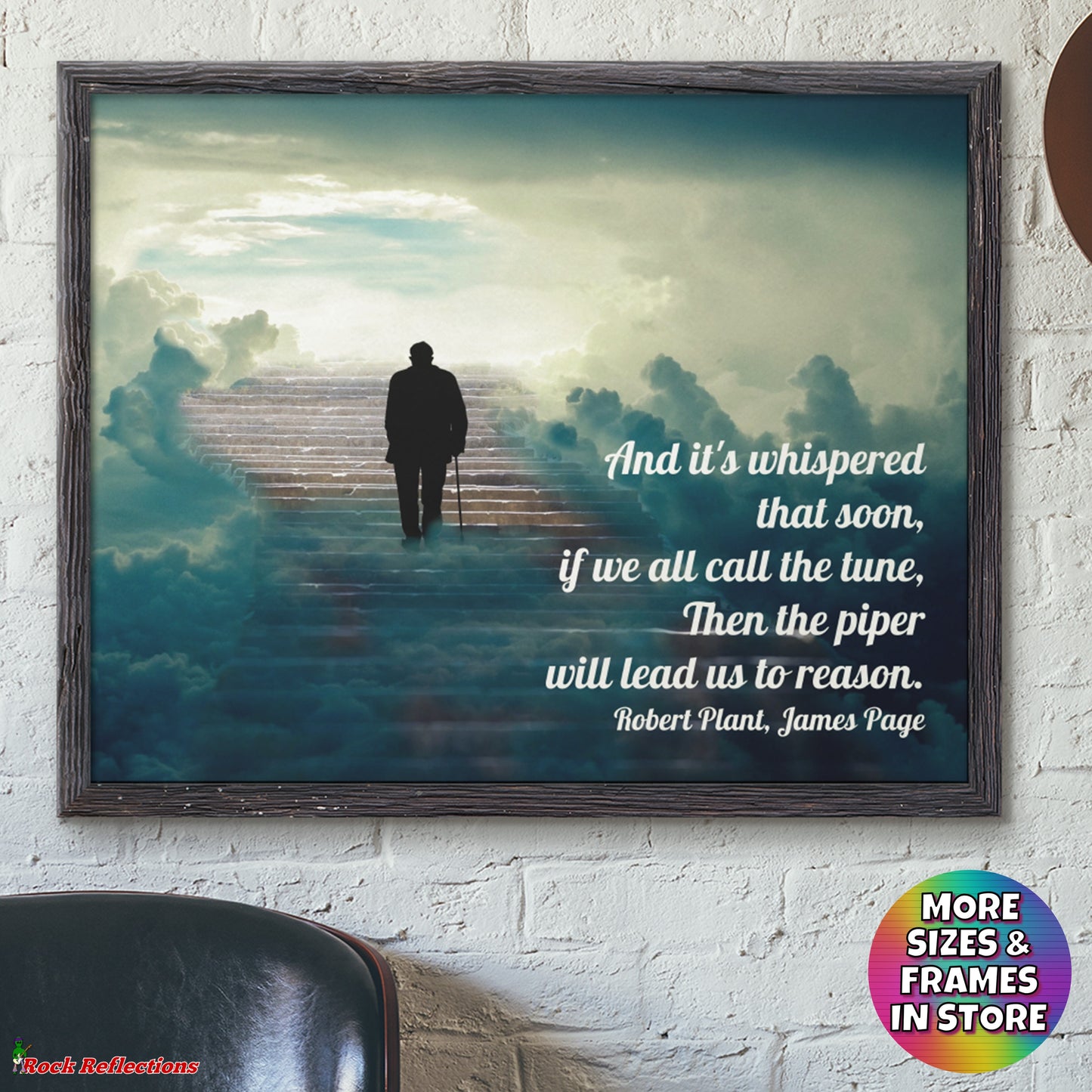 It’s Whispered That Soon - Music Quote Framed Print Gelato