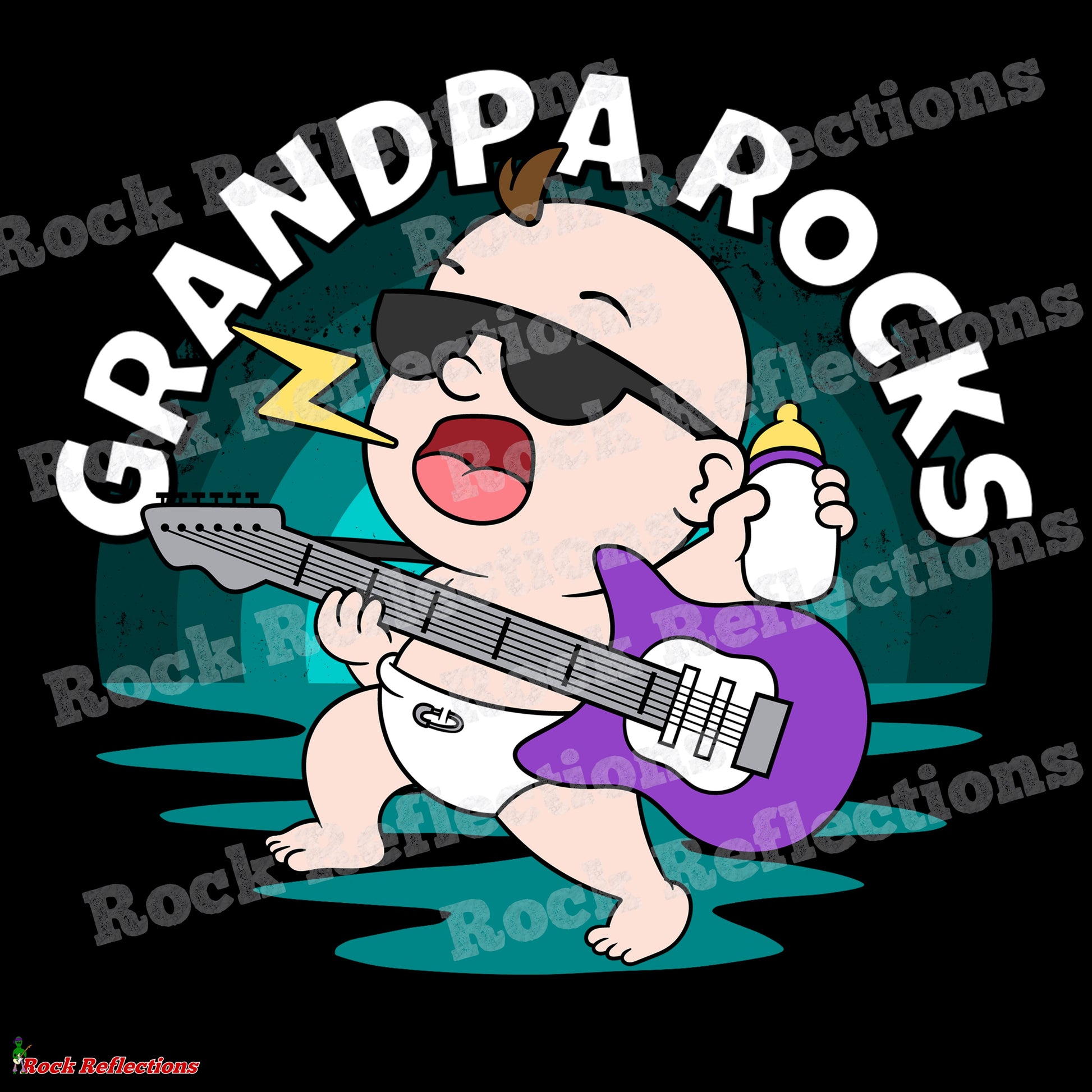 Grandpa Rocks Baby SPOD