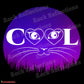 Cool Cat's Eyes Black Mug CustomCat