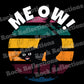 Me Ow! Black Cat Black Mug CustomCat