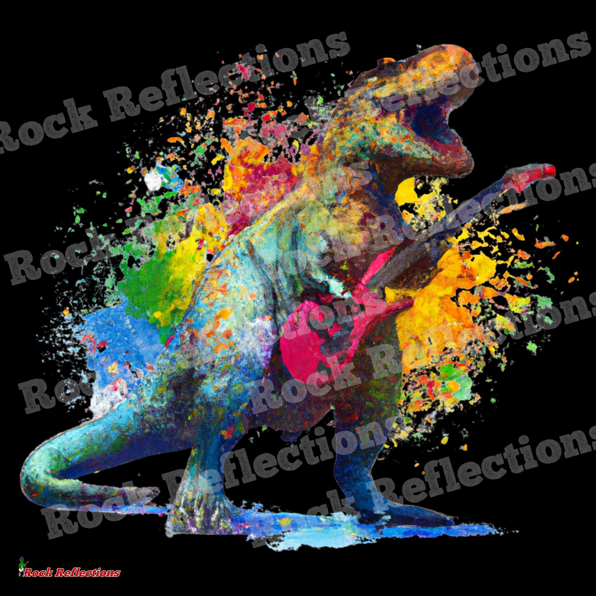T-Rex Rocker T-Shirt – Rock Reflections