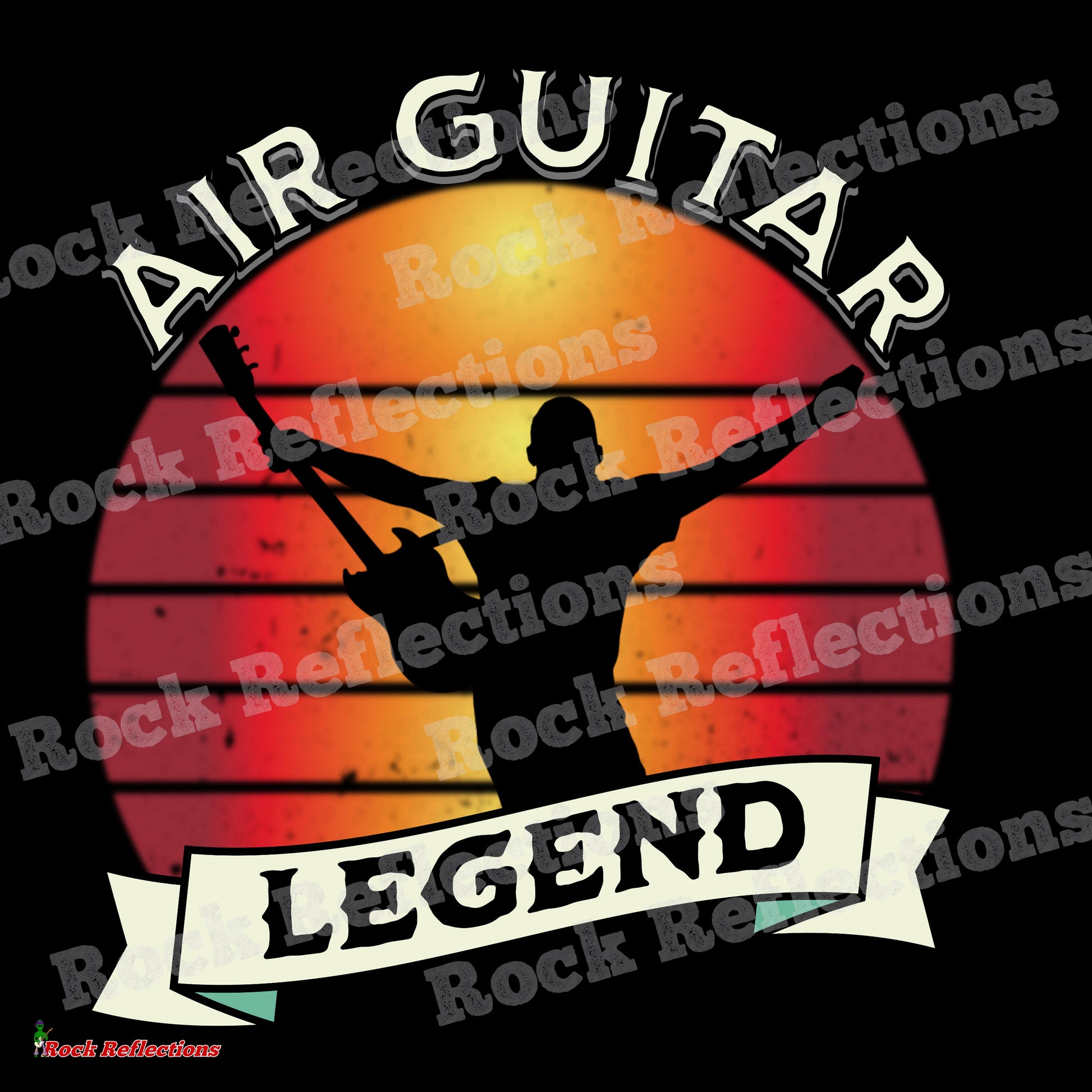 Air Guitar Legend T-Shirt SPOD