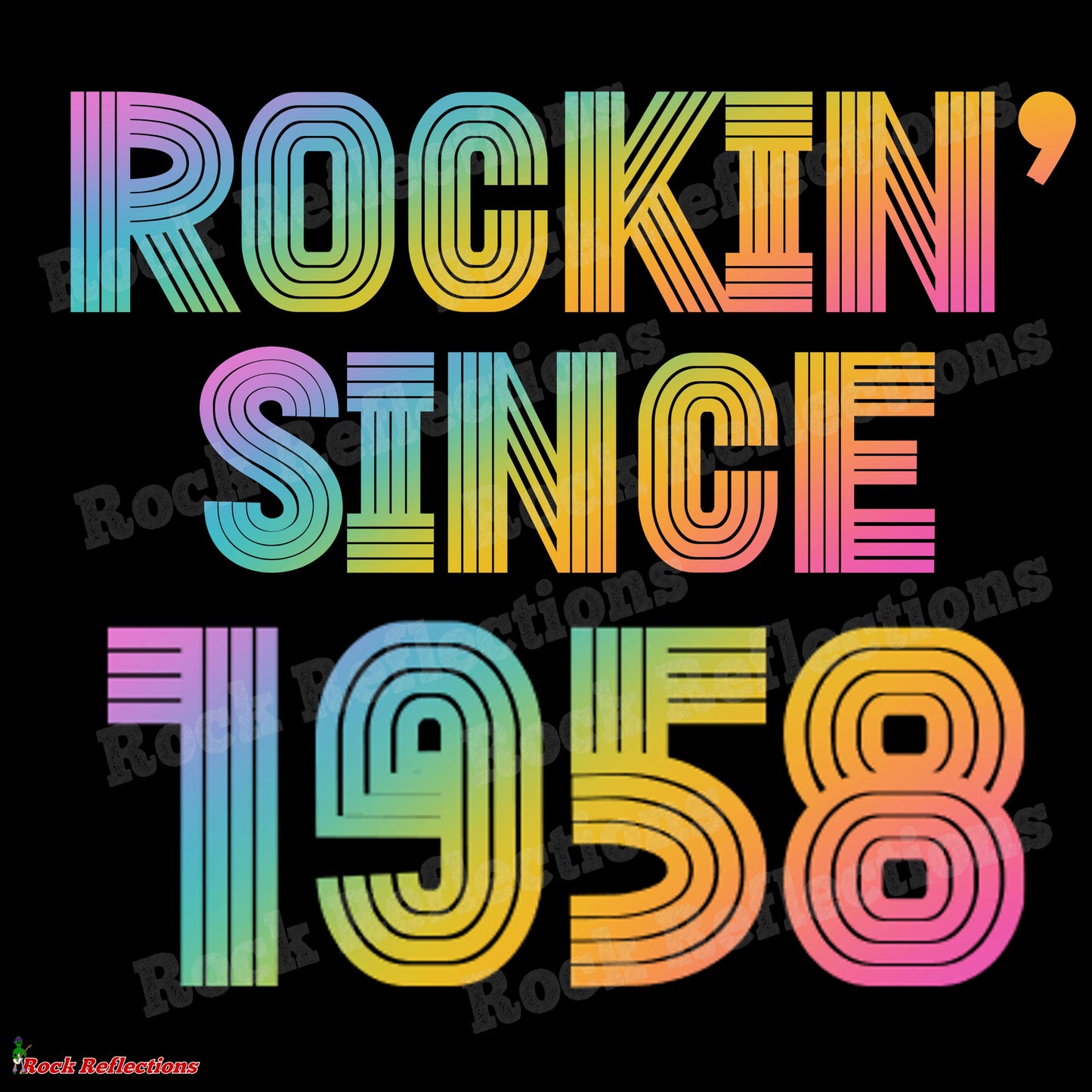 Rockin' Since: Personalized T-Shirt Gelato