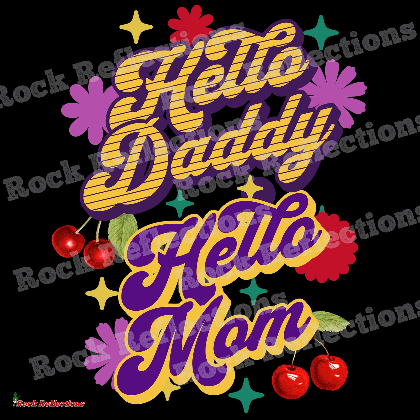 Hello Daddy Hello Mom T-Shirt SPOD