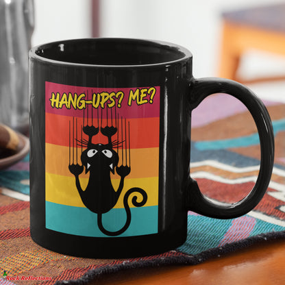 Hang Ups Me Black Cat Mug SPOD