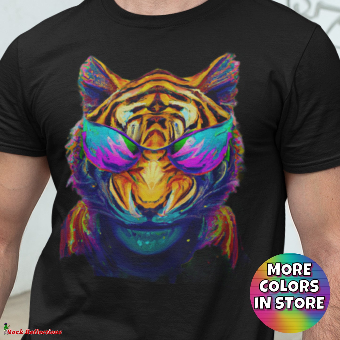 Shadey Tiger T-Shirt SPOD