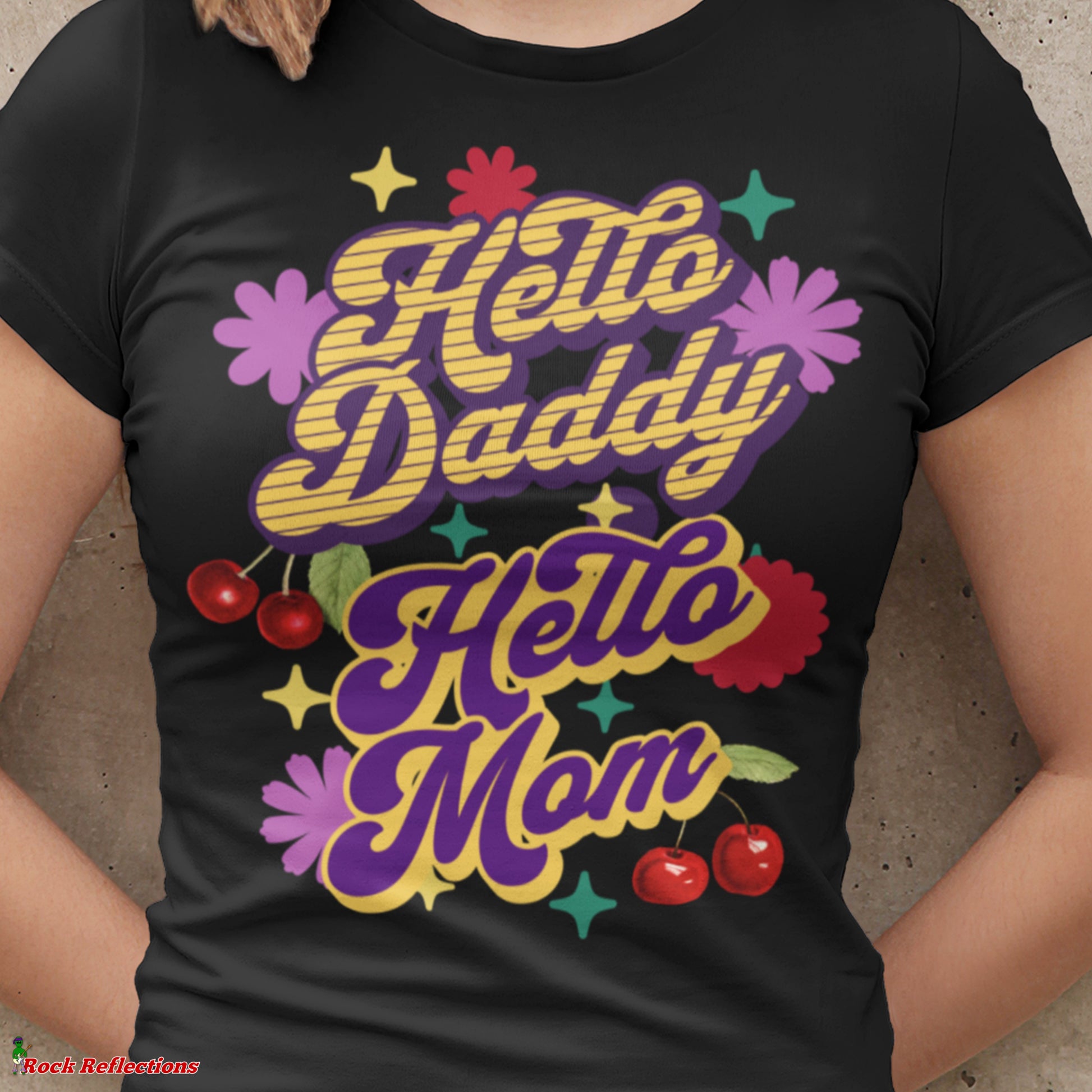 Hello Daddy Hello Mom T-Shirt SPOD