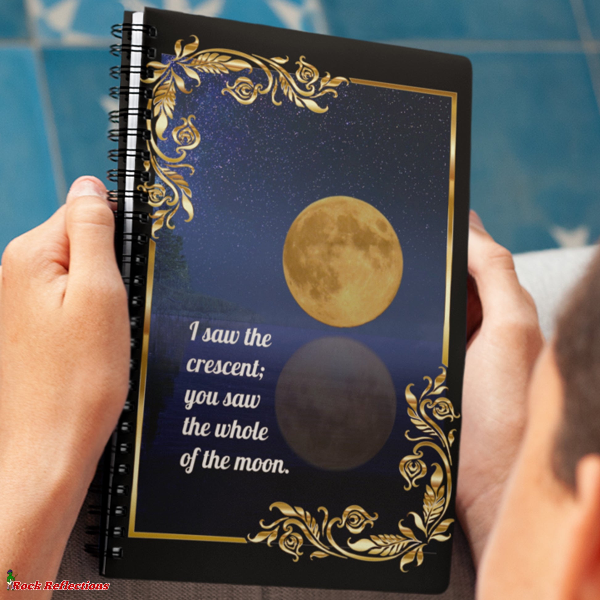 Whole Of The Moon Journal & Notebook Printify