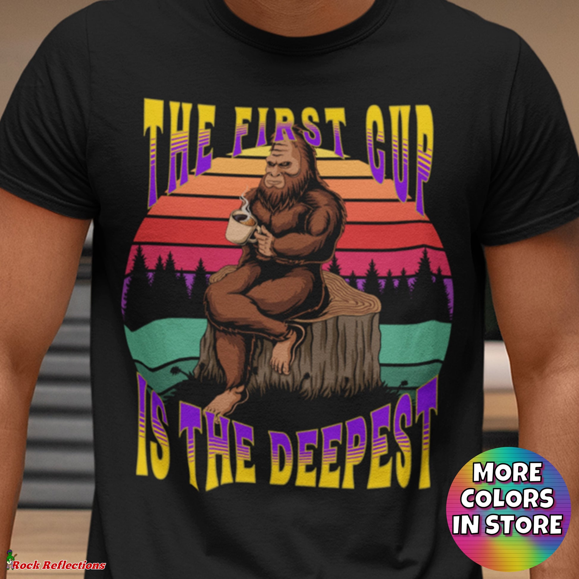 First Cup Is The Deepest T-Shirt SPOD