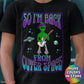 Alien Back From Outer Space T-Shirt SPOD