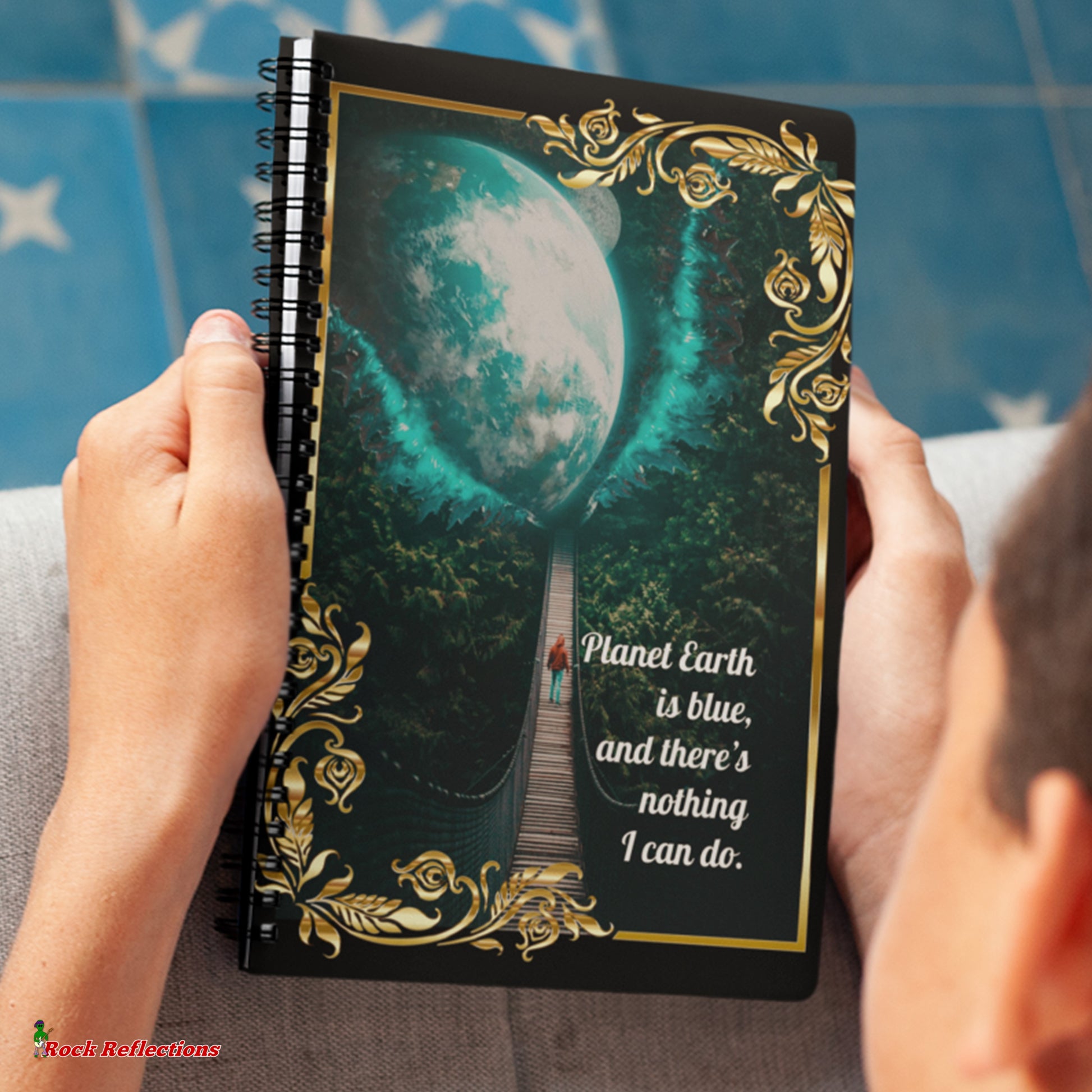 Planet Earth Is Blue Journal & Notebook Printify