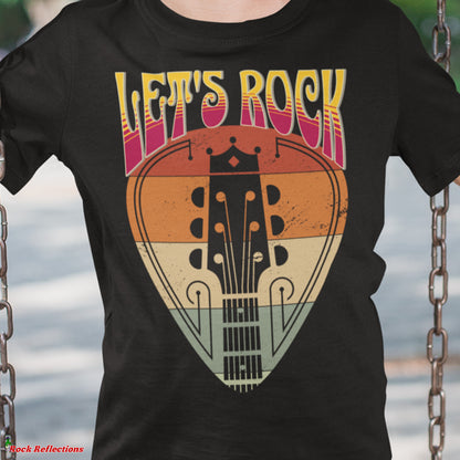 Let's Rock Guitar T-Shirt SPOD