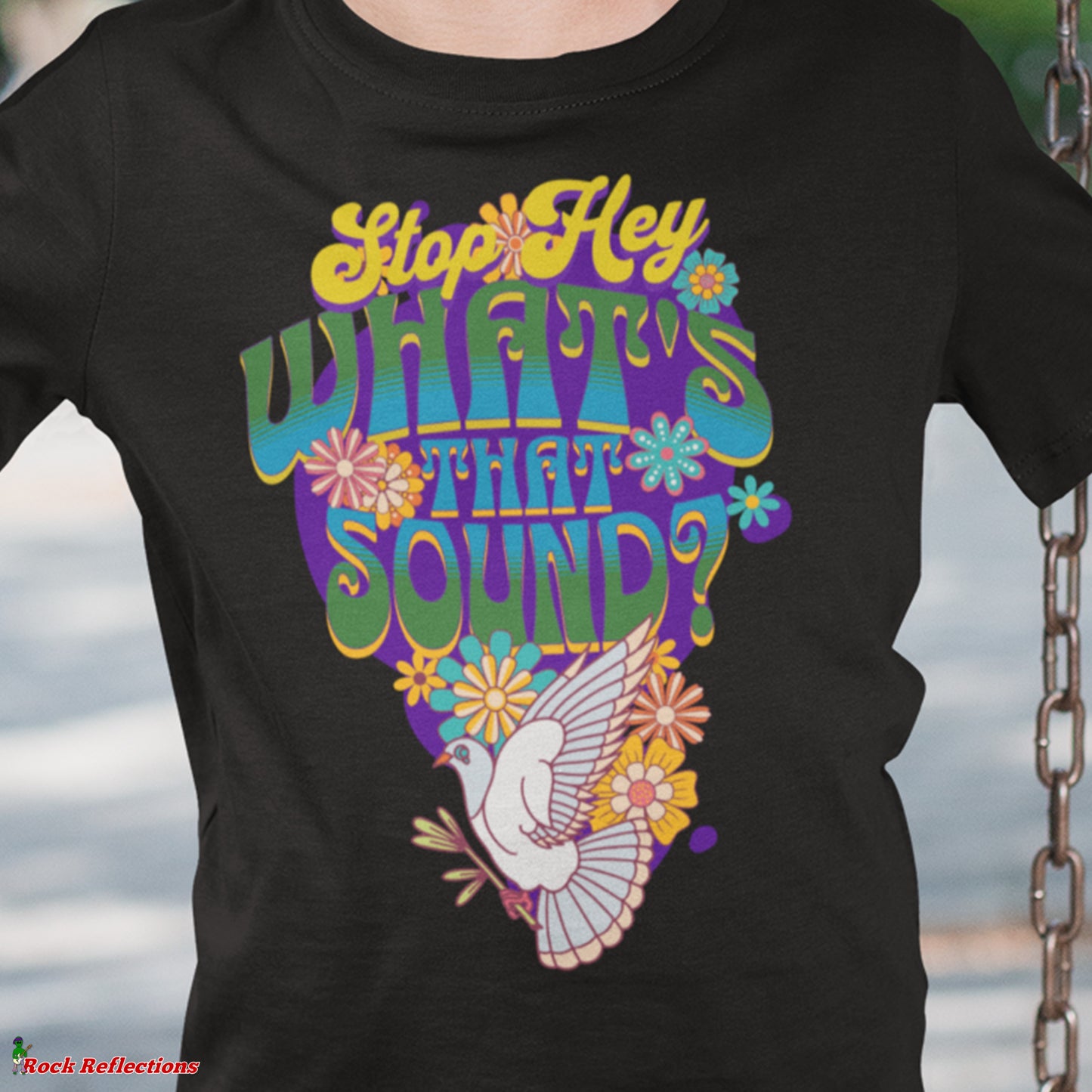 Stop Hey What's That Sound T-Shirt SPOD