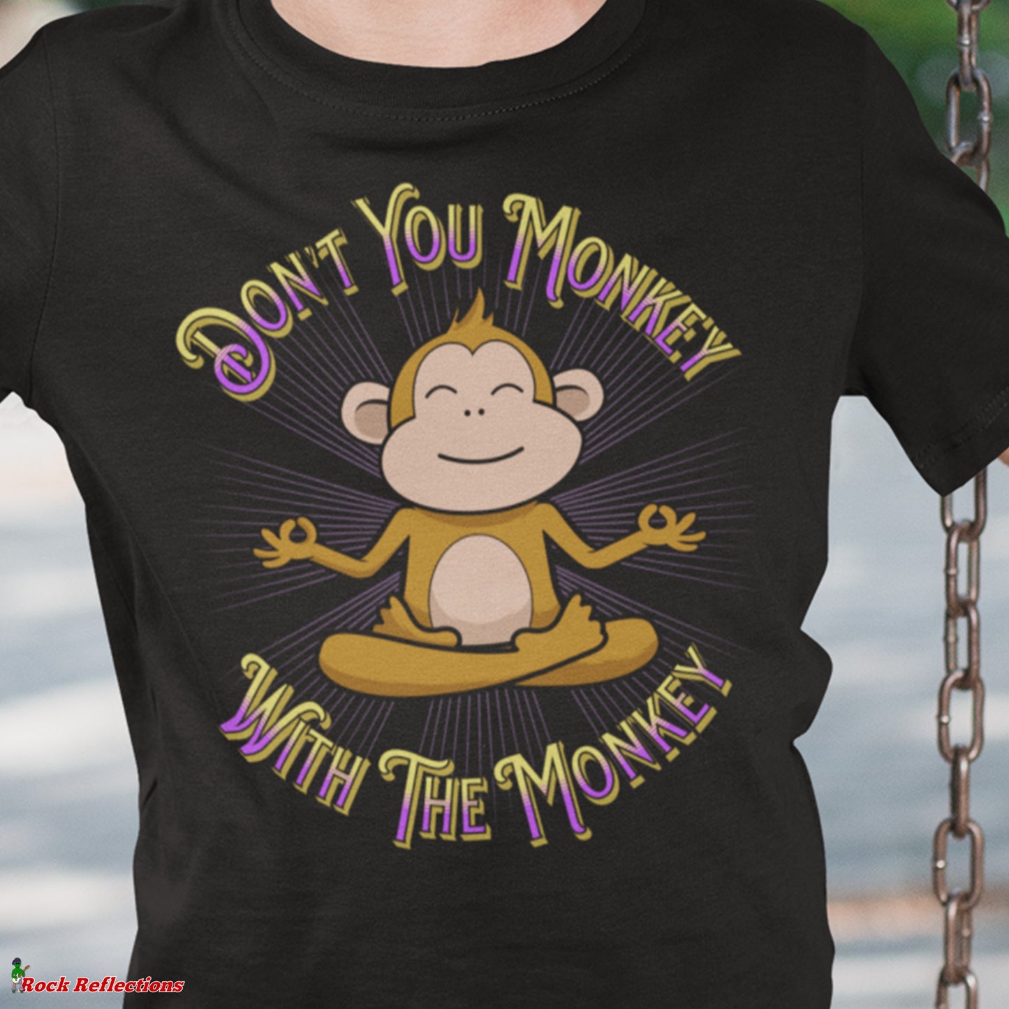 Don't Monkey With The Monkey T-Shirt SPOD
