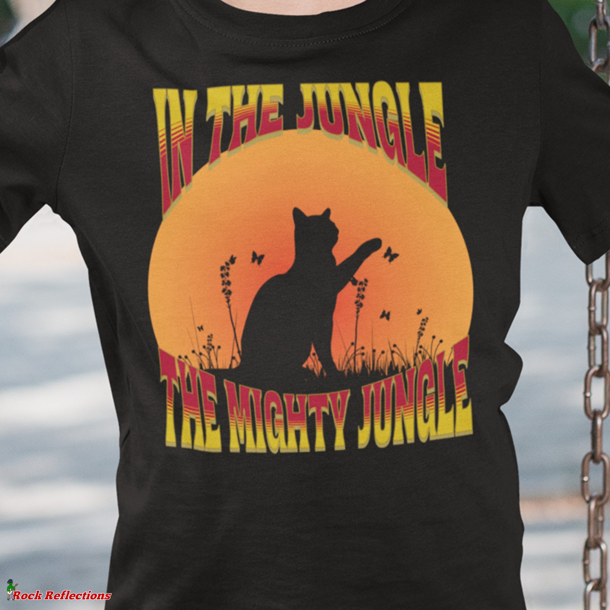 Cat In The Jungle T-Shirt SPOD