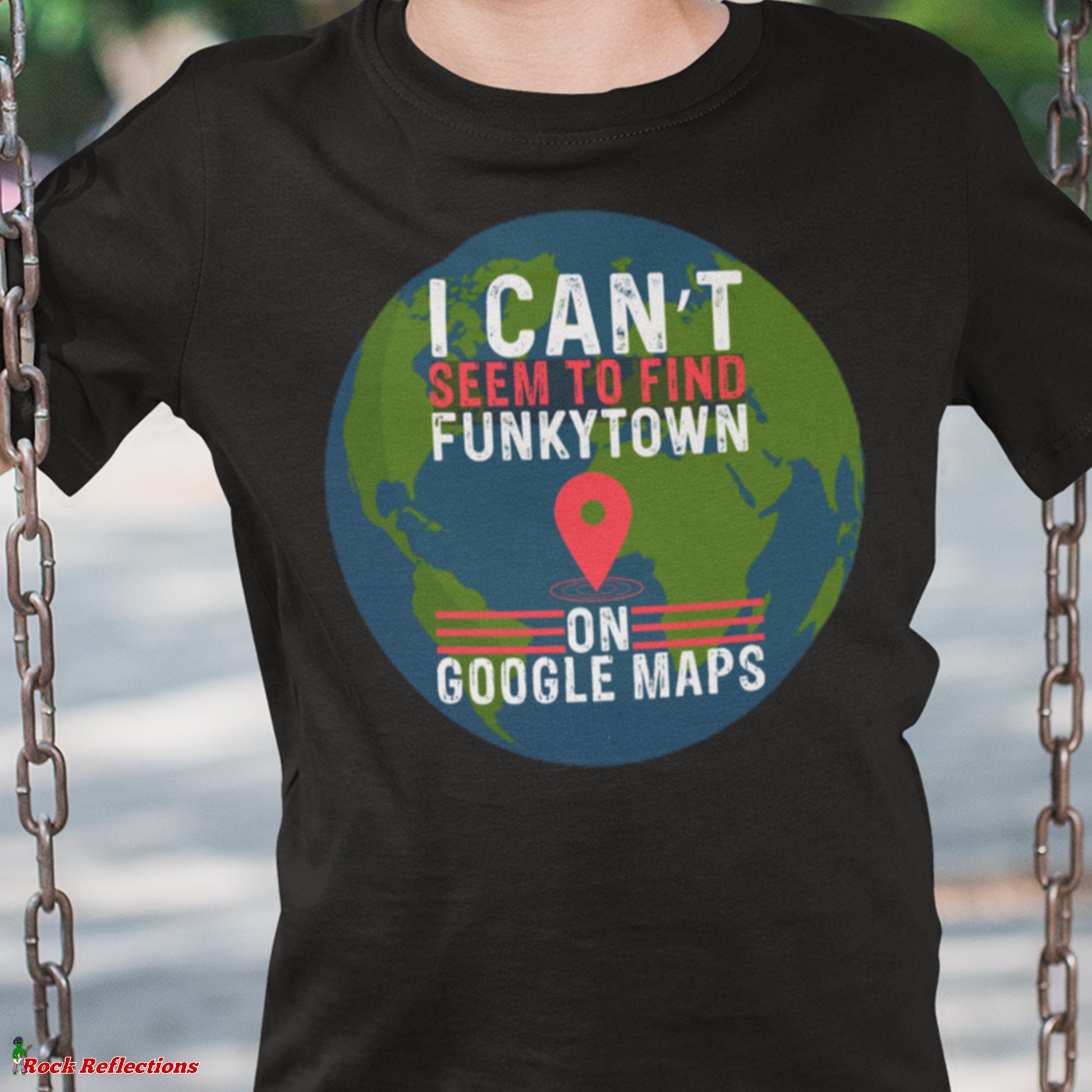 Can't Find Funkytown T-Shirt SPOD