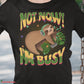 Busy Sloth T-Shirt SPOD
