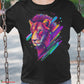 Psychedelic Lion T-Shirt SPOD