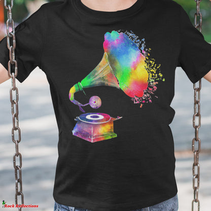 Gramophone Rock T-Shirt SPOD