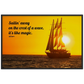 Sailin’ Away – Lyric Quote Gelato