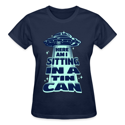 Sitting In A Tin Can T-Shirt SPOD