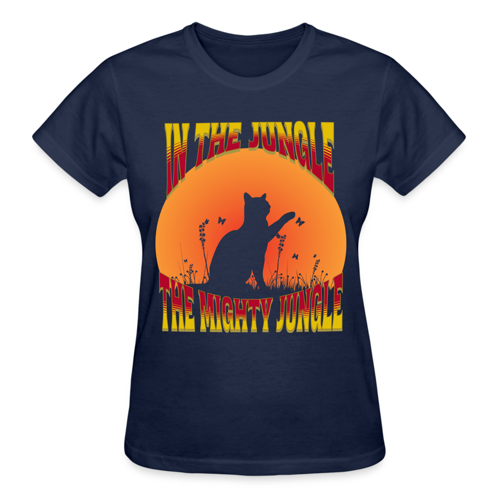 Cat In The Jungle T-Shirt SPOD