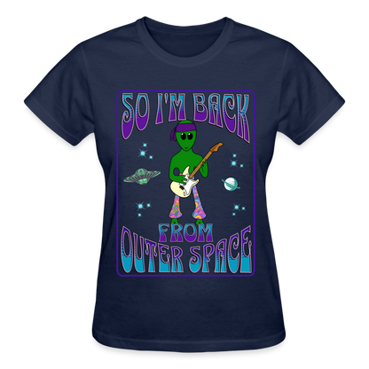 Alien Back From Outer Space T-Shirt SPOD