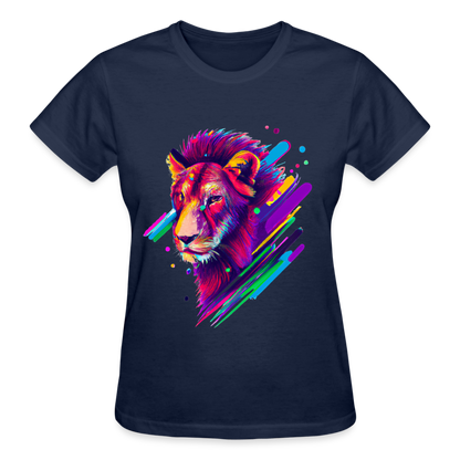 Psychedelic Lion T-Shirt SPOD