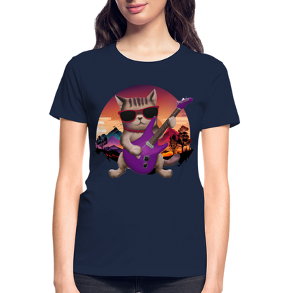 Kitten Rocker T-Shirt SPOD
