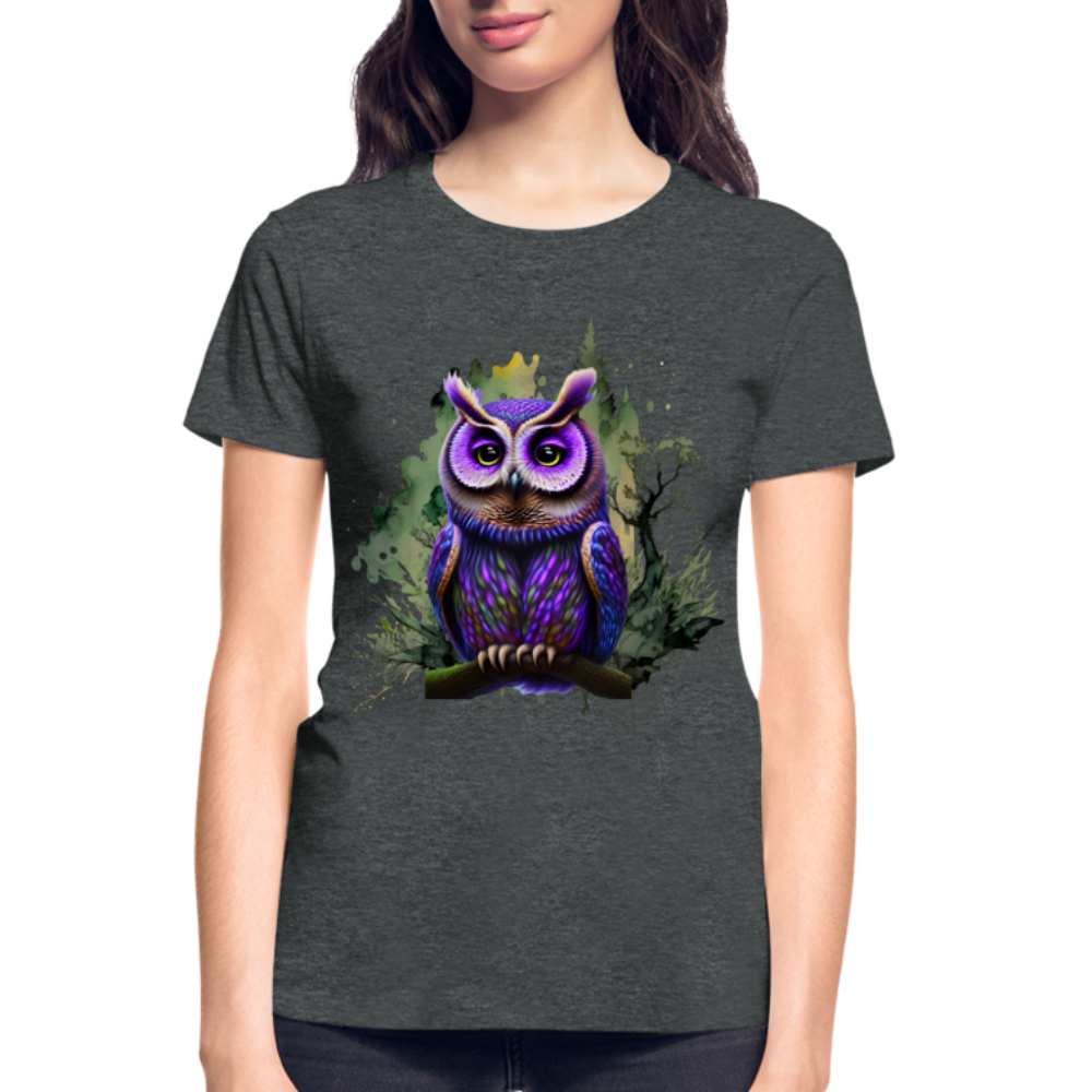 Owl In Forest T-Shirt SPOD