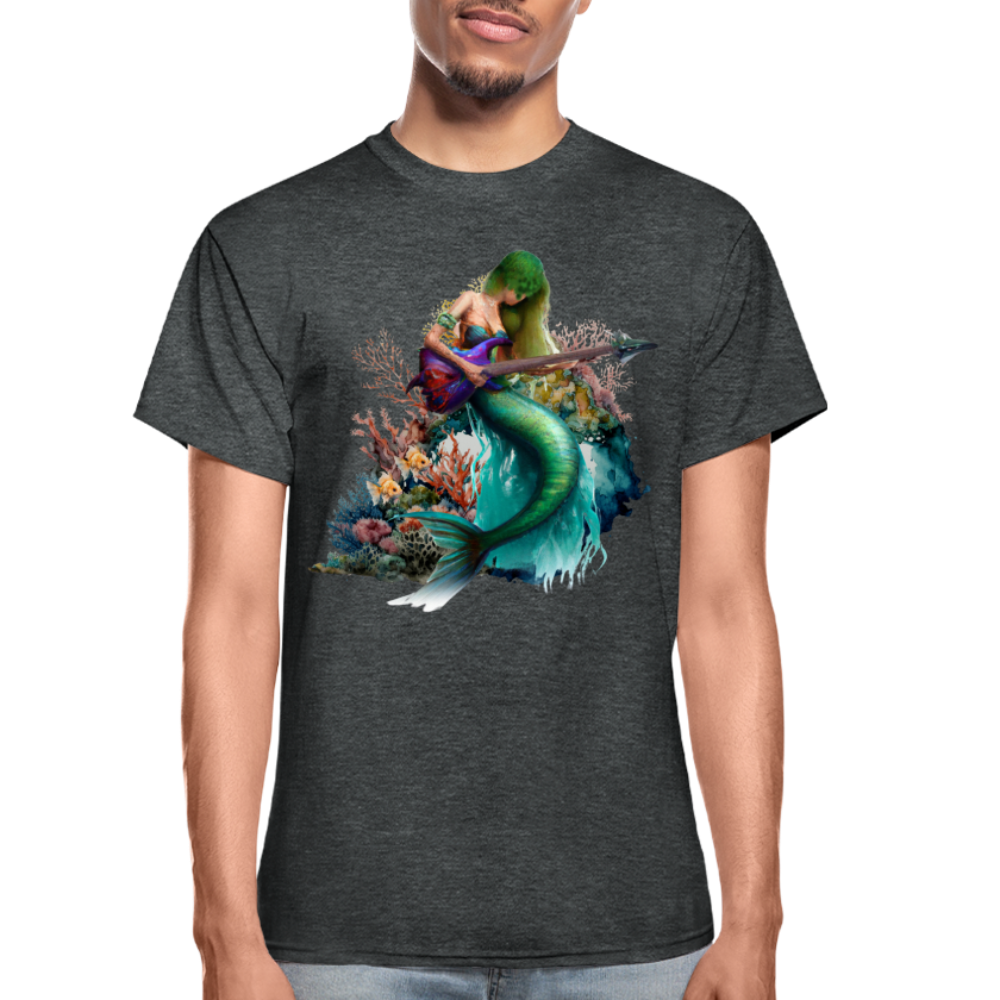 Mermaid Serenade T-Shirt - deep heather